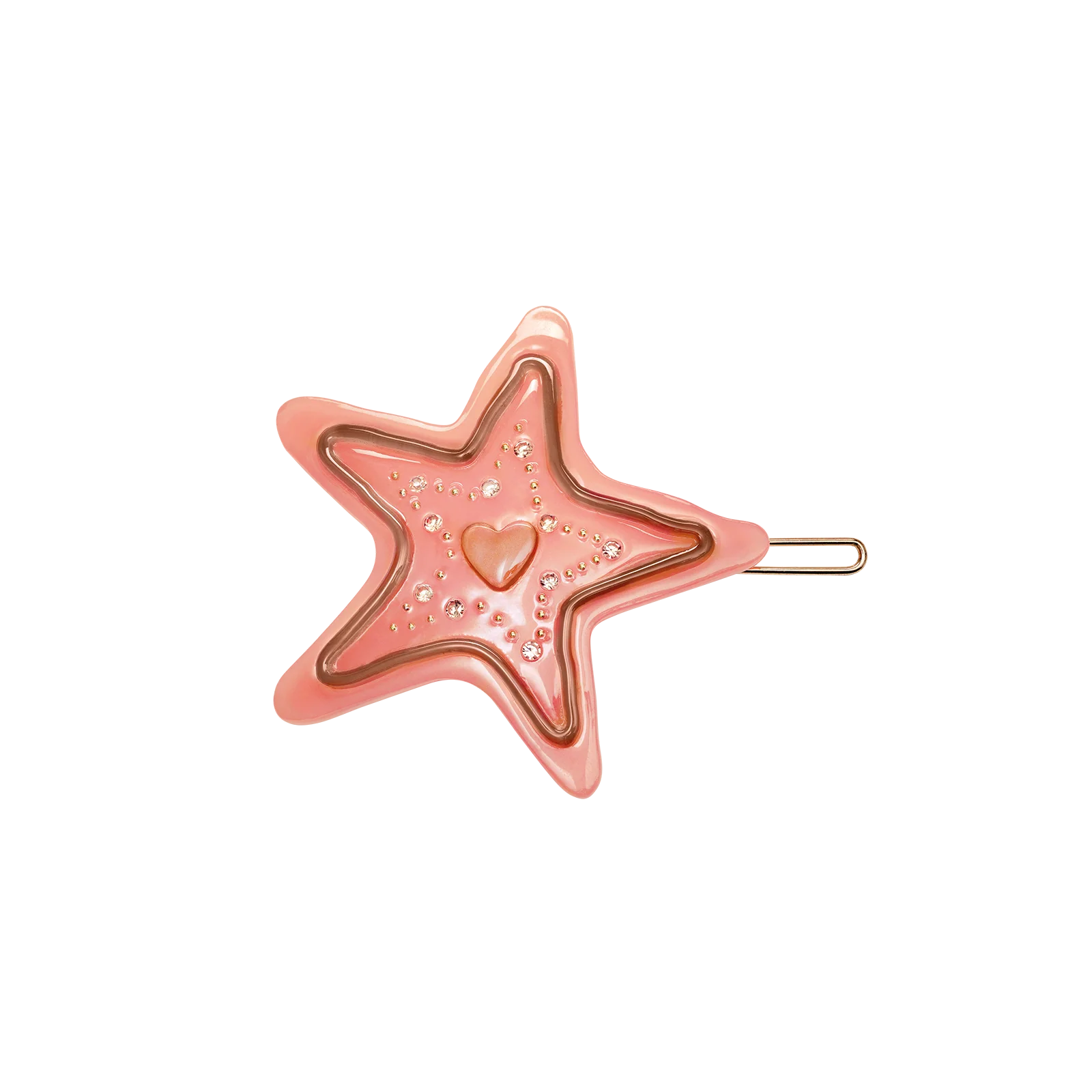 Big Star Hårspenne Flamingo Pink