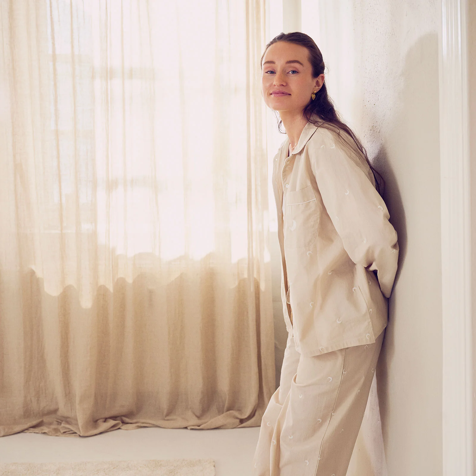 Heather Pants Light Sand - Image 2