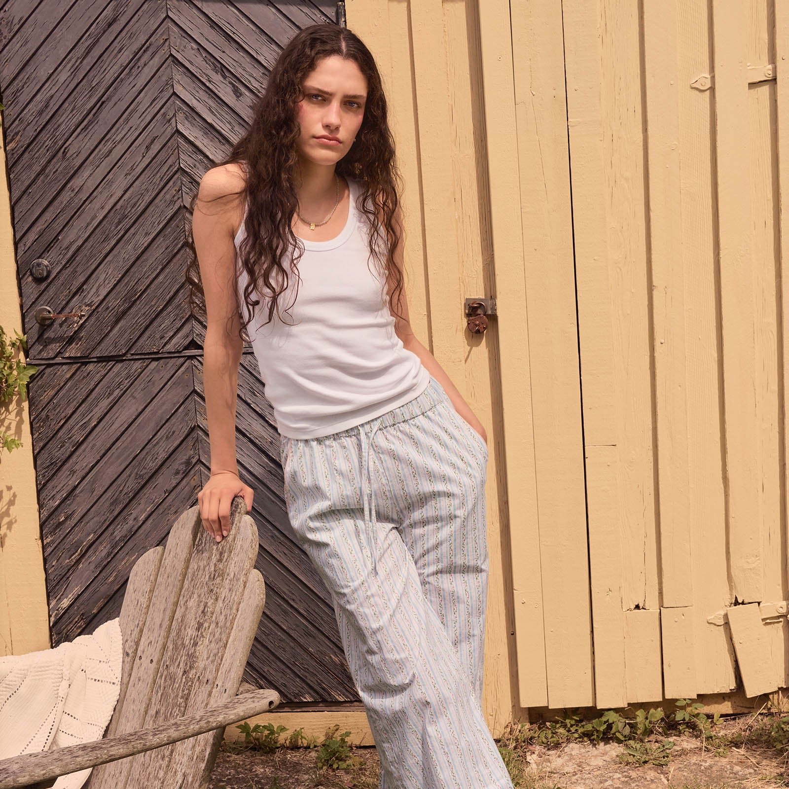 Heather Bukser Summer Stripe Blue - Image 2