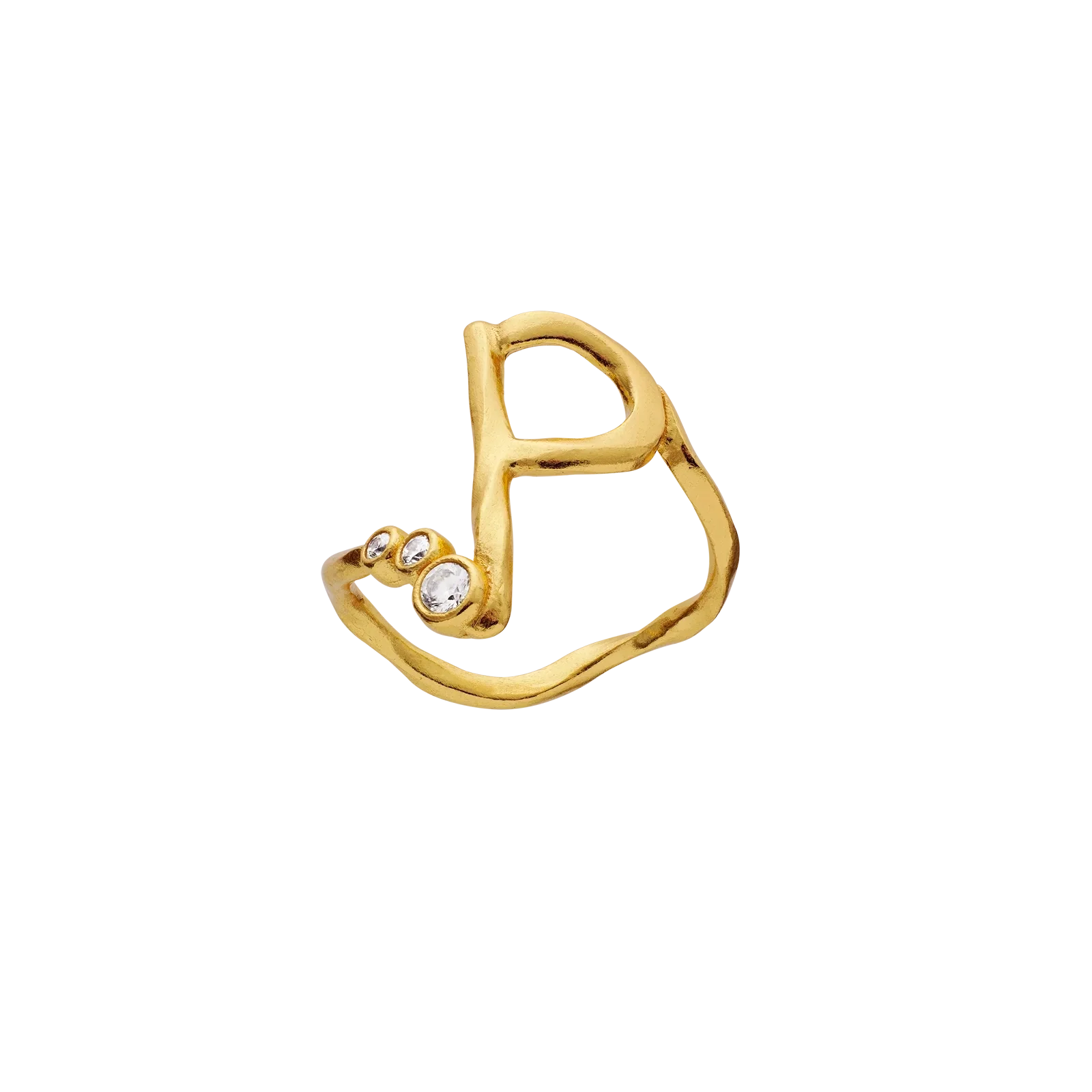 P Alfabet Ring