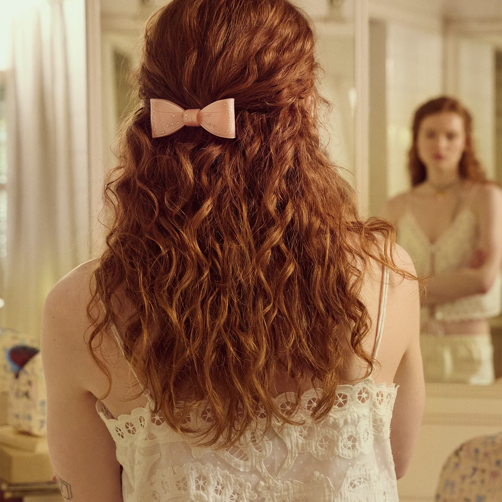 Ribin Hair Clip Blush - Image 2