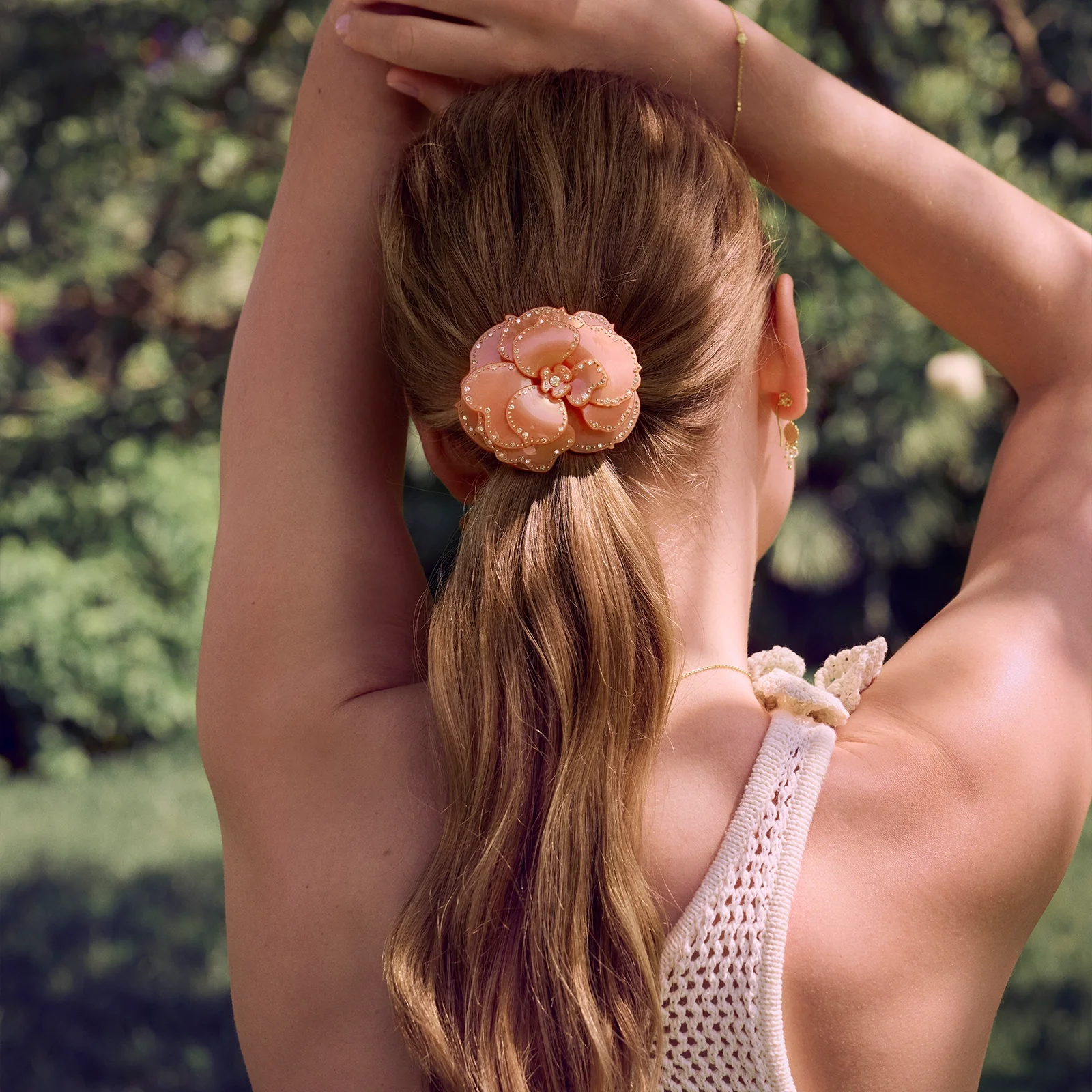 Roas Hair Elastic Cranberry - Image 2
