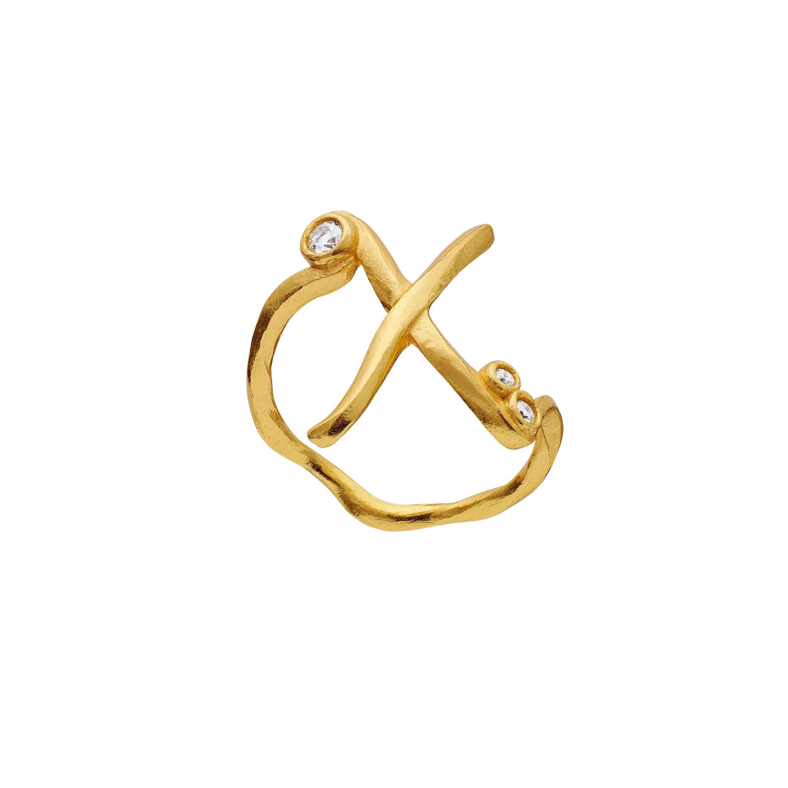 X Alfabet Ring