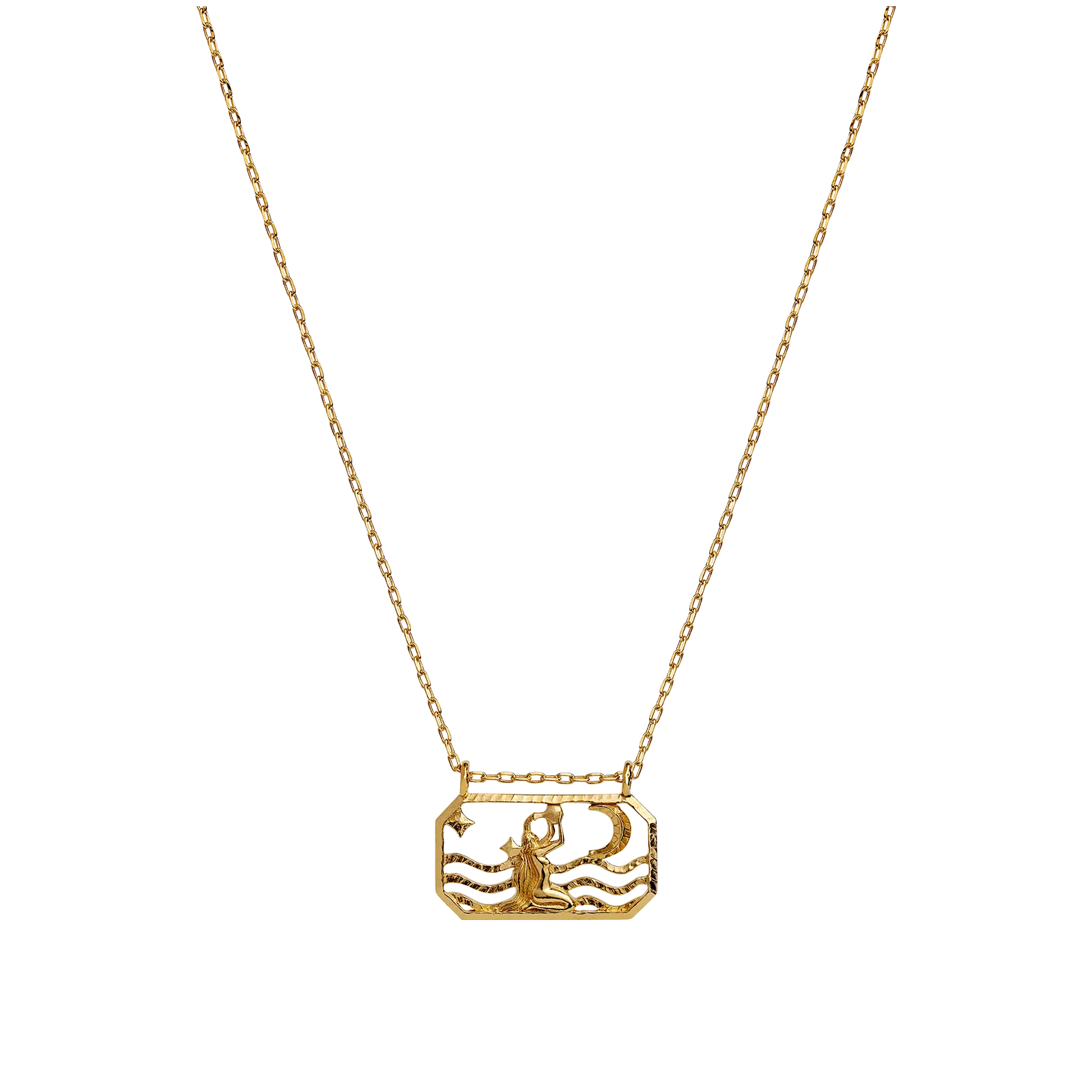 Zodiac Aquarius Necklace 20. Jan - 18. Feb